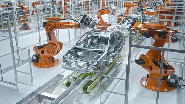 Automobile manufacturing plant