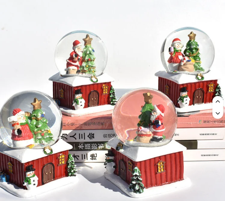 Custom Transparent Resin Snow Crystal Globe | China OEM Wholesale Supplier