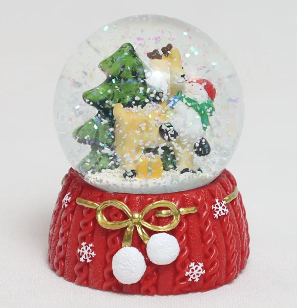 LED Christmas Glass Snow Globe | China Wholesale OEM Supplier