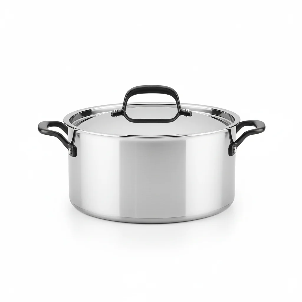 Durable Three-Layer Stainless Steel Cookware, China Supplier Wholesale OEM Custom