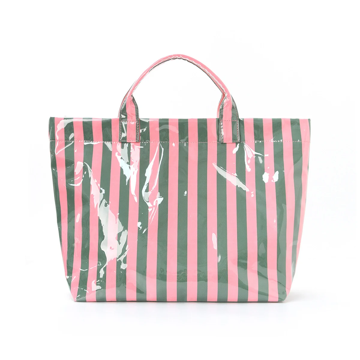 China Wholesale Striped PVC Travel Tote Bag Supplier & Exporter