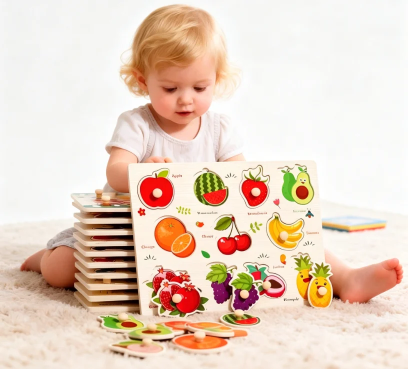 Baby Wooden Busy Board China Supplier Wholesale CE CPC