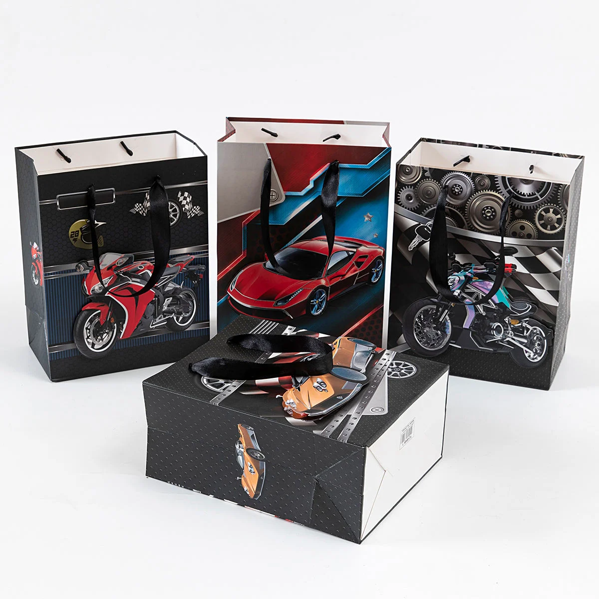 Luxury Sports Car Premium Gift Paper Bags Wholesale China Manufacturer OEM