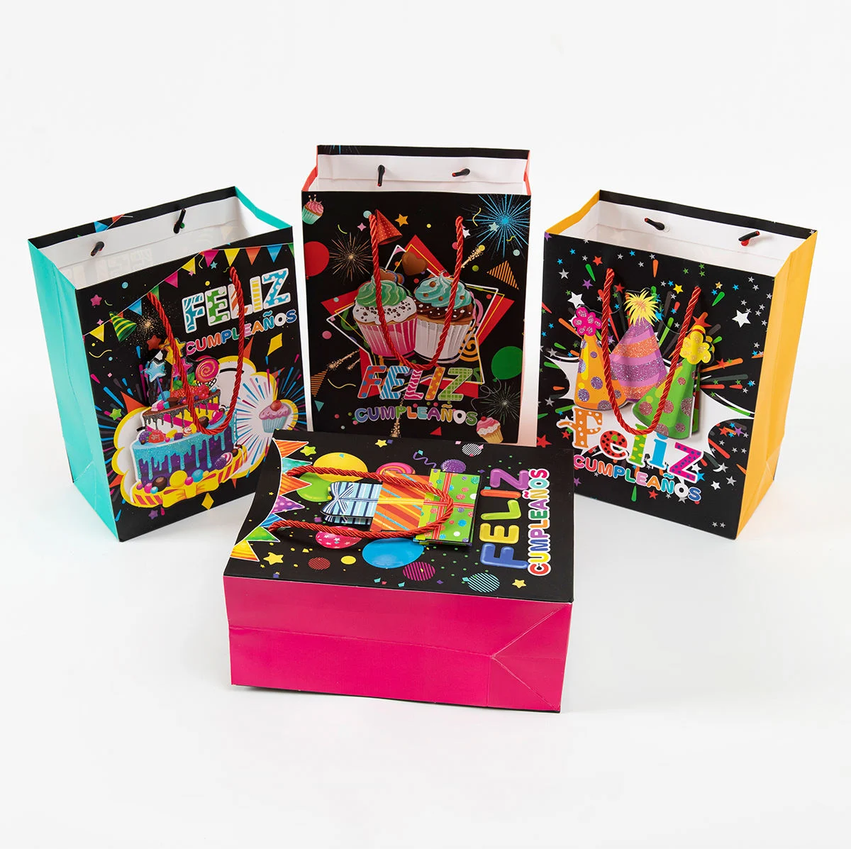Unique Latin American Style Birthday Gift Bags Wholesale China Custom Manufacturer