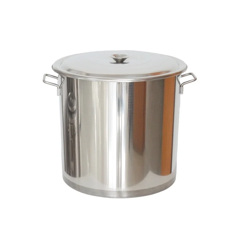 China Supplier Commercial & Home Use Stainless Steel Stock Pot Wholesale OEM