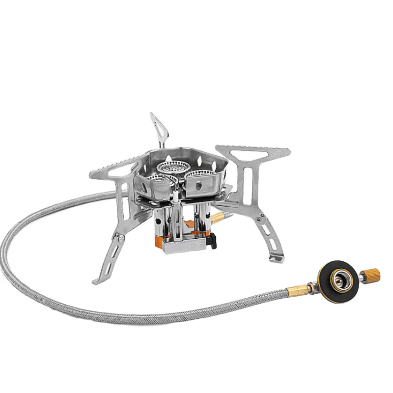 Three-Head Camping Gas Stove China Wholesale Supplier