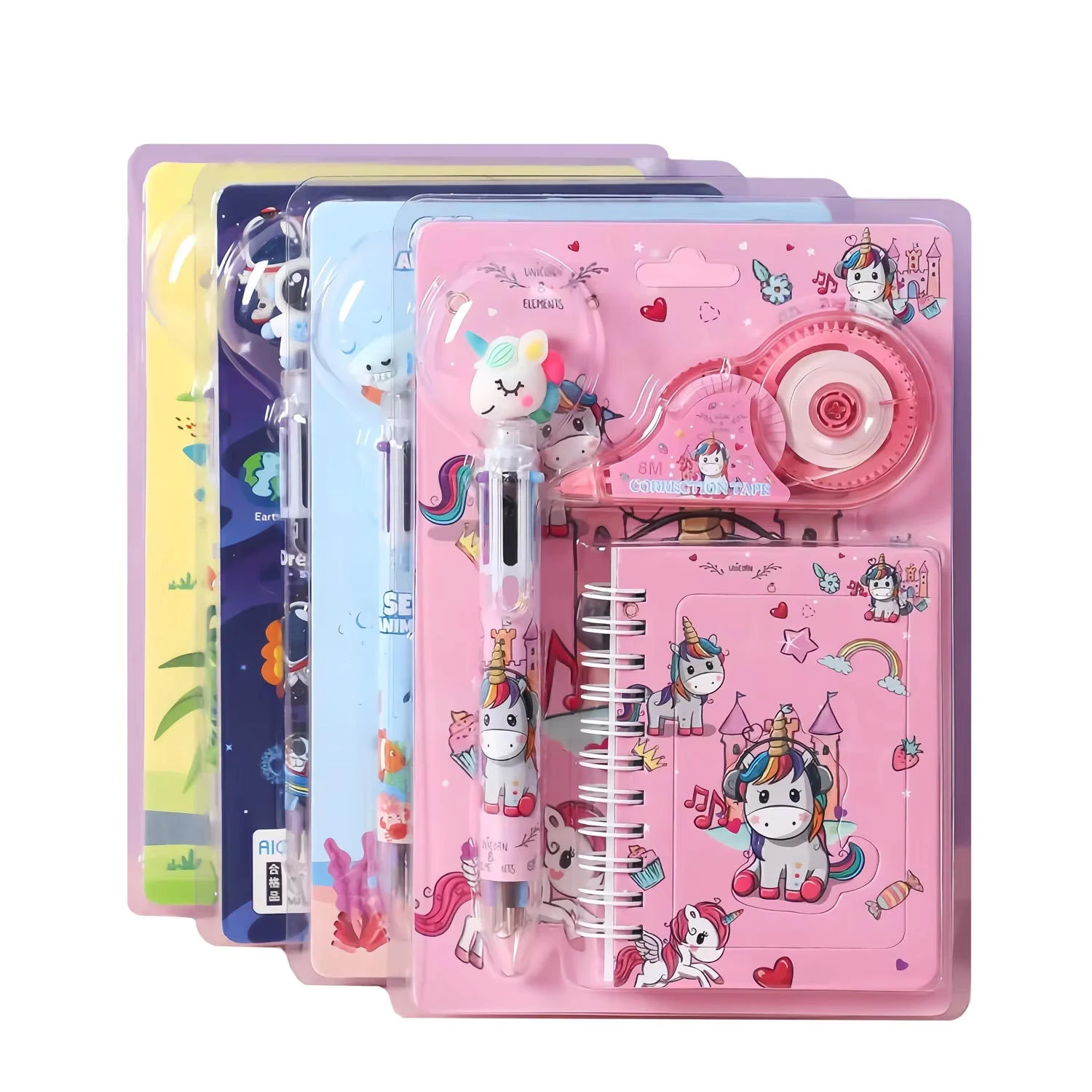 Cheap Cartoon School Stationery Set China Wholesale OEM Manufacturer