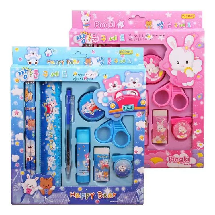Cute Cartoon Pencil Stationery Set China Wholesale Custom Manufacturer