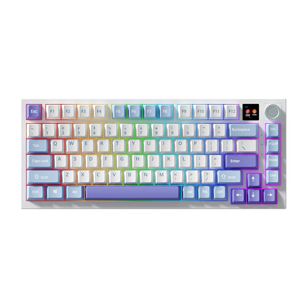 81 Key LED Mechanical Keyboard Wholesale China Manufacturer OEM Exporter