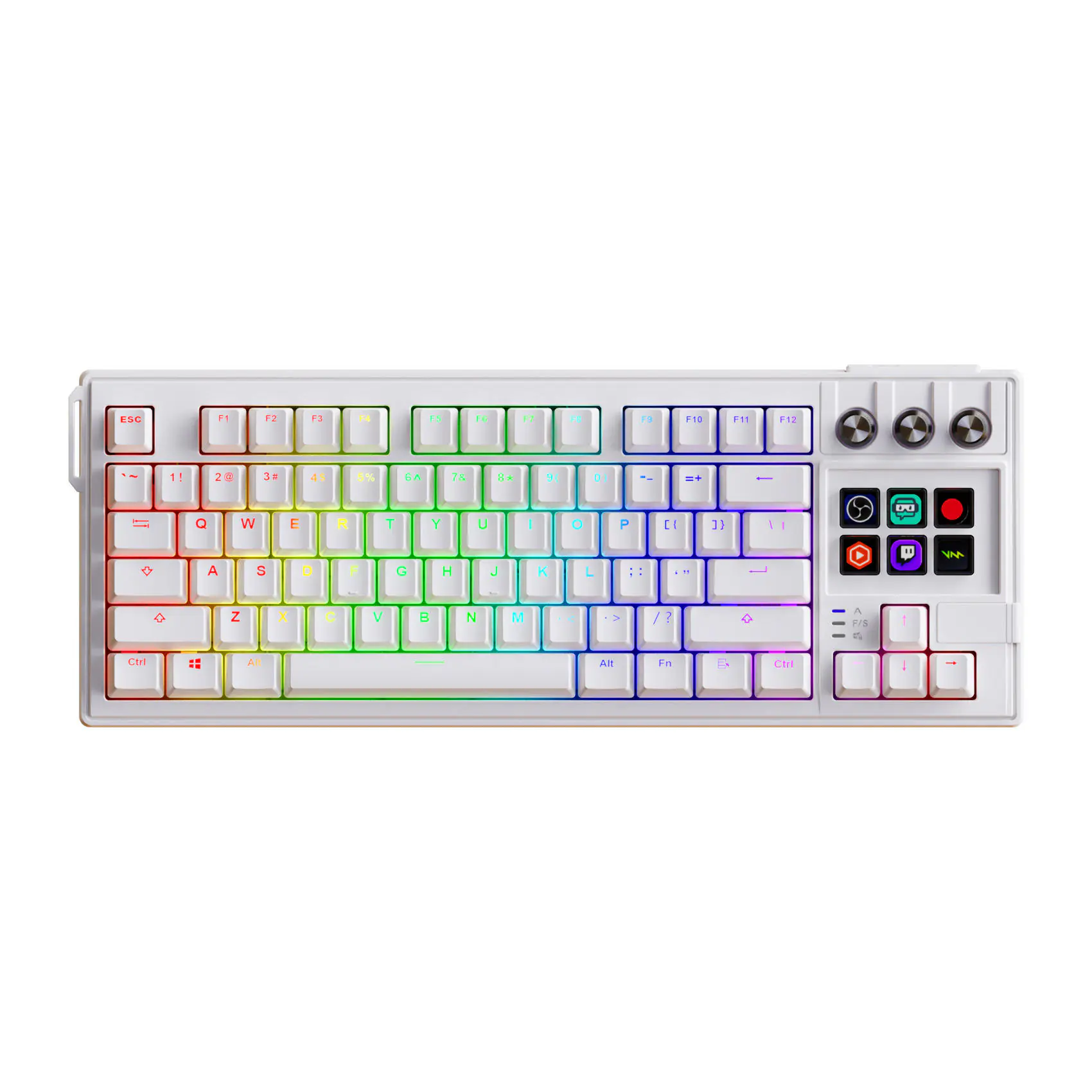 K1 Pro 78-Key Wired Mechanical Keyboard Wholesale China Manufacturer OEM Exporter