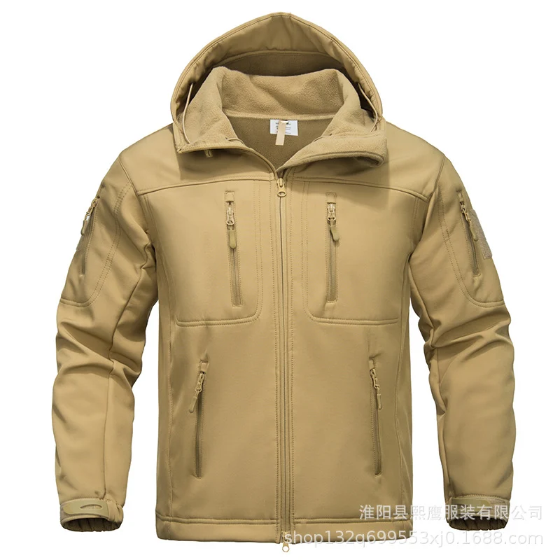 OEM Custom Tactical Softshell Jacket Set Exporter from China