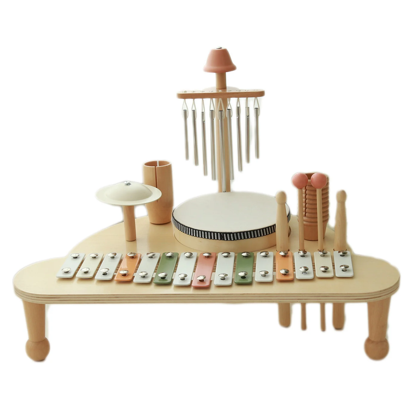 0-6 Years Montessori Wooden Percussion Toy