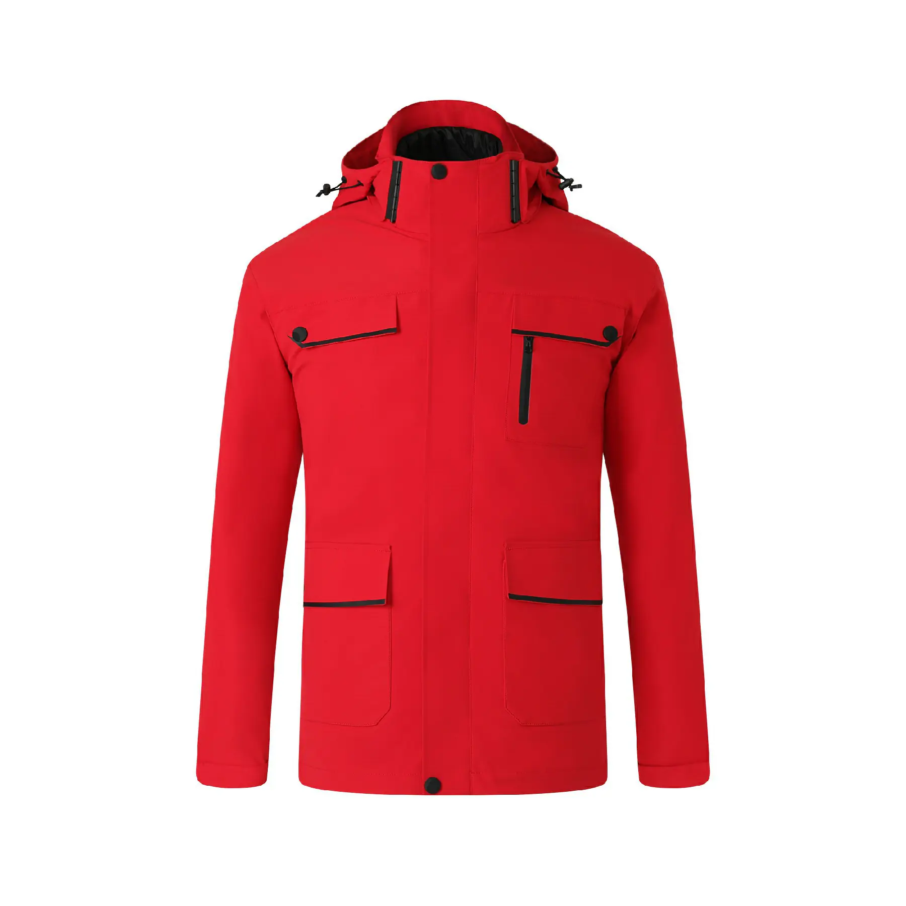 China Factory Wholesale 3-in-1 Detachable Outdoor Hiking Jacket