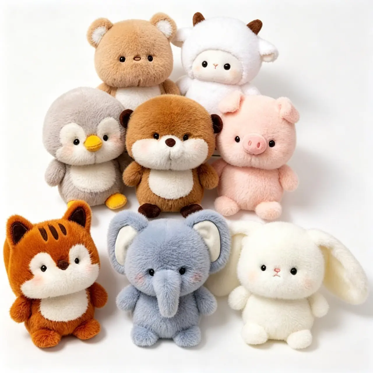 China Wholesale 16 cm Animal Series Mini Plush Stuffed Toys