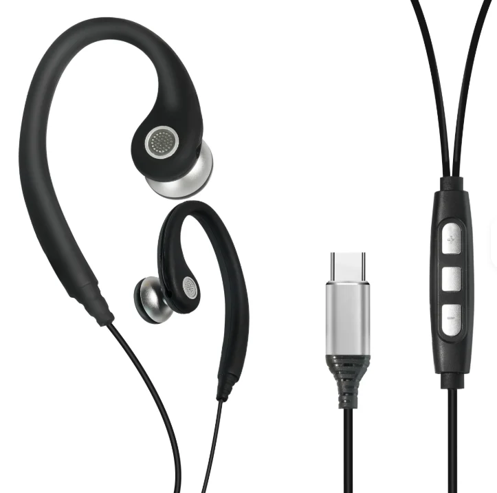 Type‑C Wired In‑Ear Secure Fit Earphones China Supplier Wholesale OEM Manufacturer