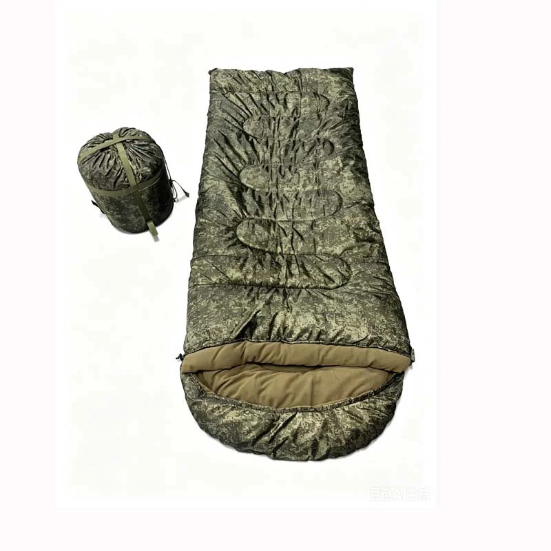China Wholesale Cold-Resistant Camo Sleeping Bag, -25°C Rated