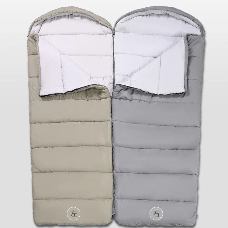 China Factory Envelope Sleeping Bag with Carry Sack, Multi-Weight