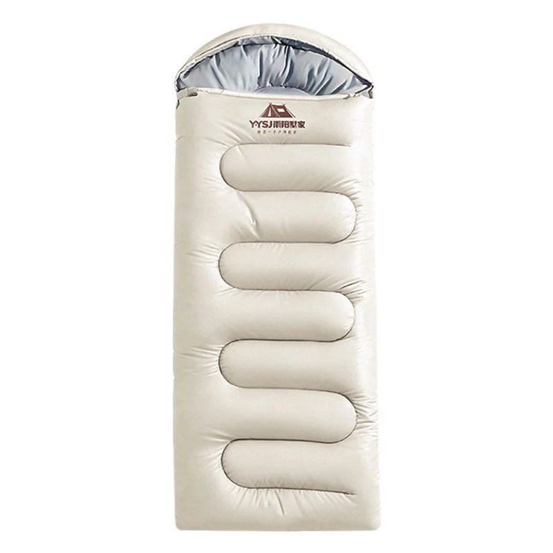 OEM Peach Skin Cotton Sleeping Bag, Locked-Warmth Design