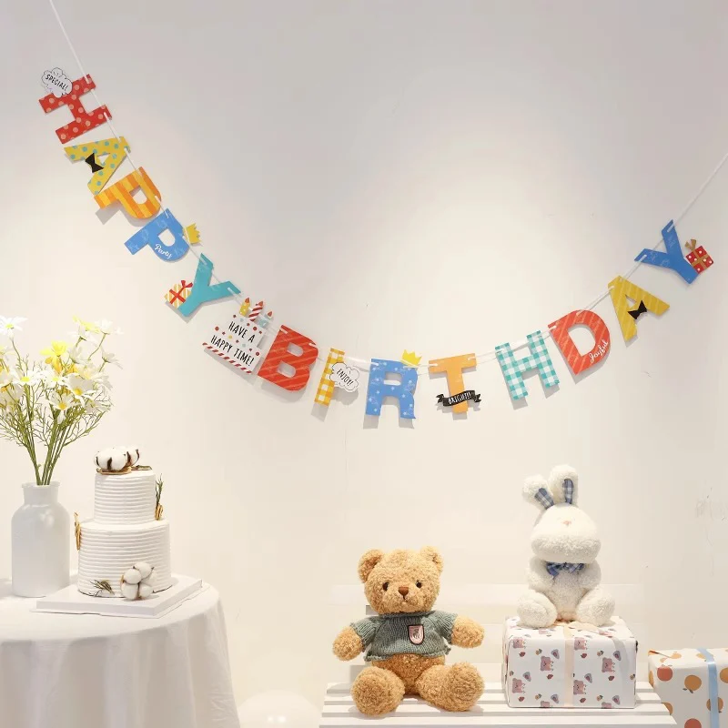 Happy Birthday Banner China Supplier Wholesale Custom Party Bunting