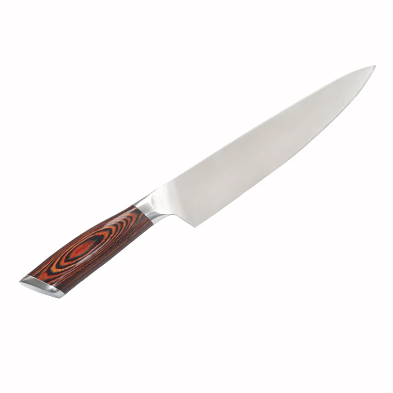 Wood Handle Western Chef Knife China Wholesale Supplier
