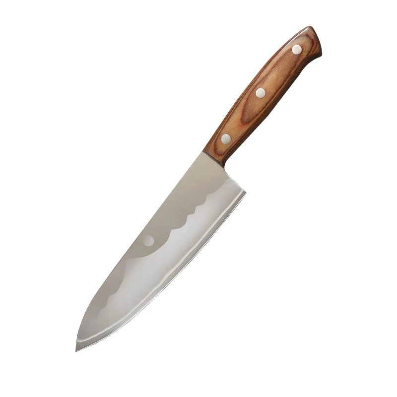 China Manufacturer Custom 6.5-inch Wood Handle Kitchen Knife