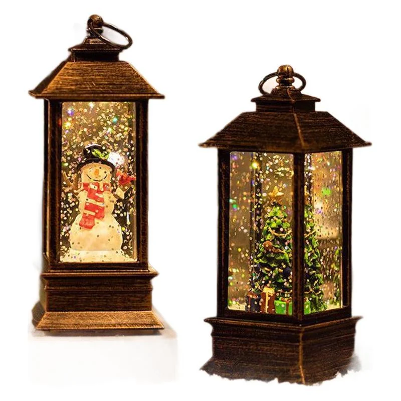 Christmas Snow Globe Lantern China Supplier Wholesale Custom LED Night Light