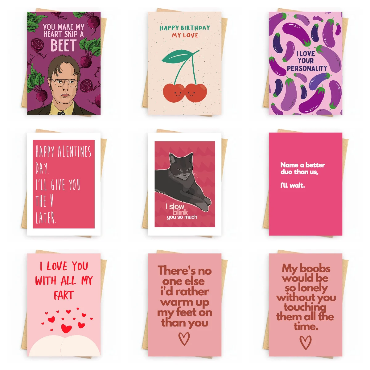 Funny Valentine's Day Cards, China Supplier Wholesale & OEM