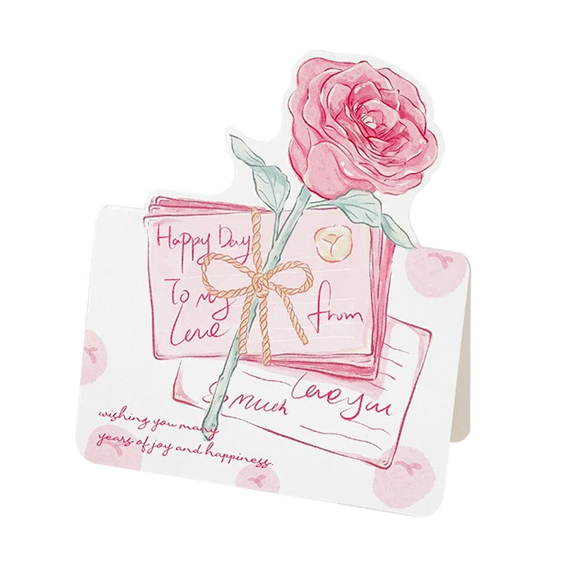 Valentine’s Flower Bouquet Cards, China Supplier Wholesale & OEM