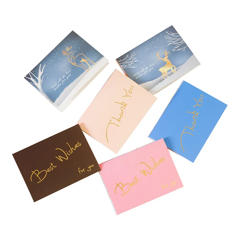 Marble & Gold Foil Thank You Cards, China Supplier Wholesale & OEM