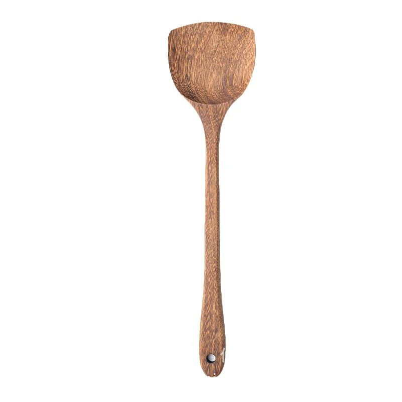 Wholesale Wenge Wood Cooking Spatula with Custom Logo
