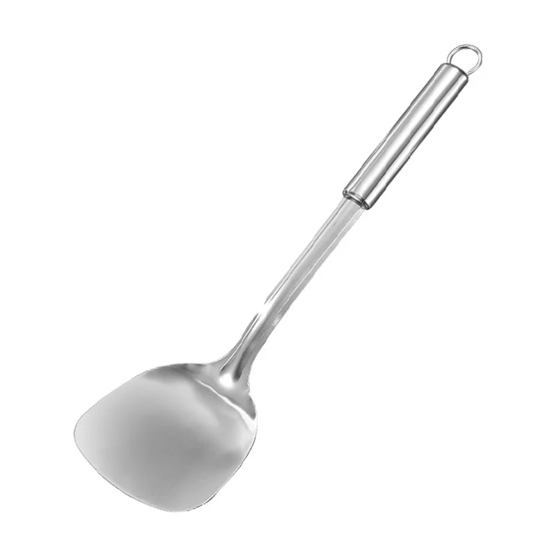China Wholesale Stainless Steel Wok Spatula, 410 Stainless Steel Handle