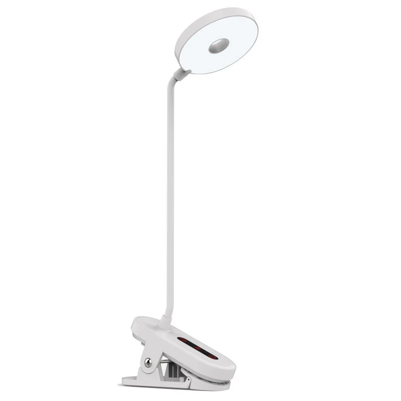 China Supplier Wholesale Rechargeable 5 Color LED Clip On Desk Lamp
