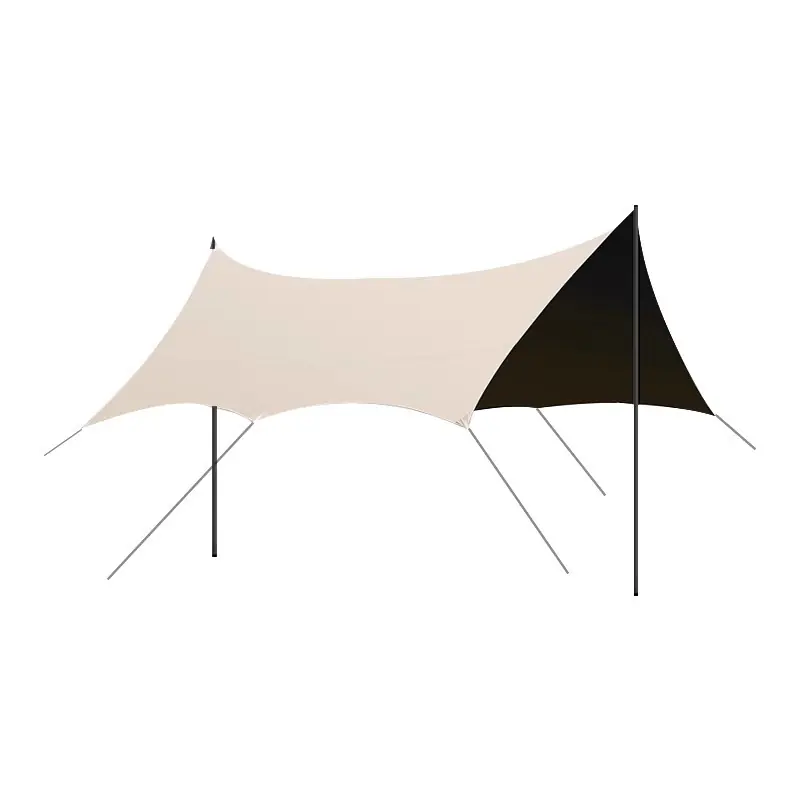 Black Coated Canopy Tent China Supplier, Wholesale Custom Waterproof Outdoor Sun Shade OEM Exporter