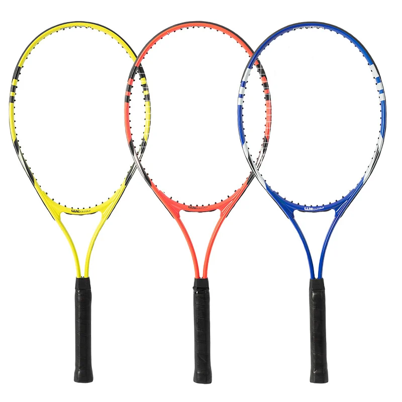China Wholesale 27" Aluminum Tennis Racket for Adult Beginners