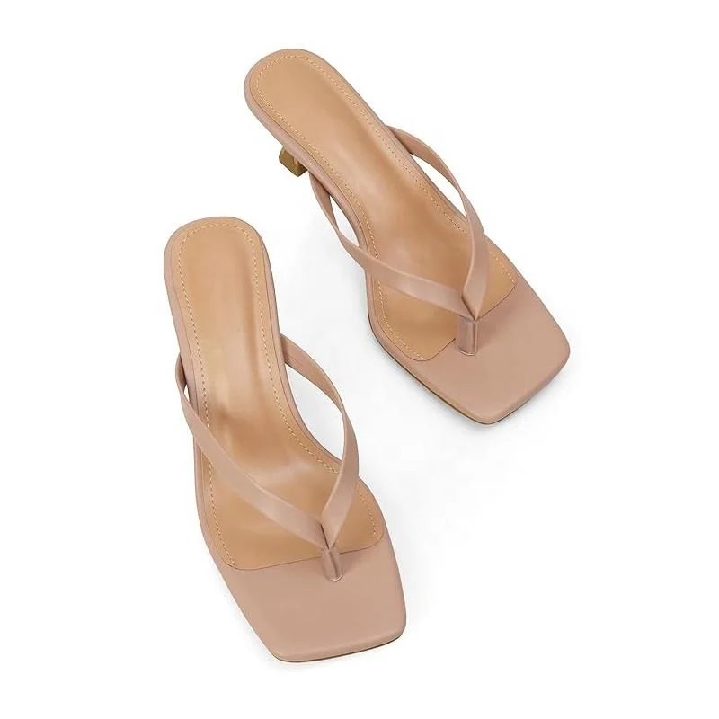 Women Square Toe Kitten Heel Shoes China Wholesale Custom OEM Supplier