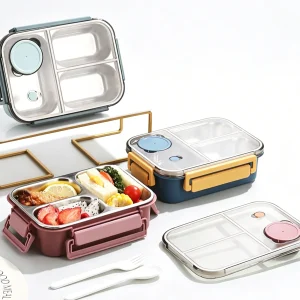 China Supplier BPA Free Easy Open School Bento Lunch Box Wholesale