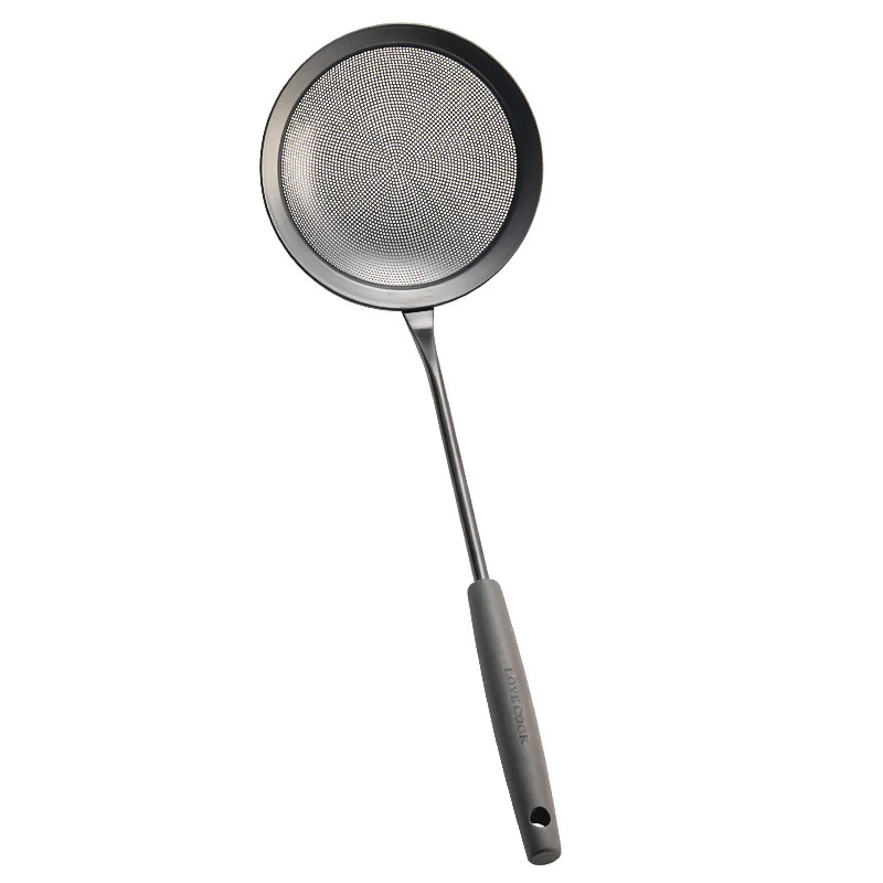 China Factory 304 Stainless Steel Foam Ladle, Non-Slip Handle, for Home & Restaurant