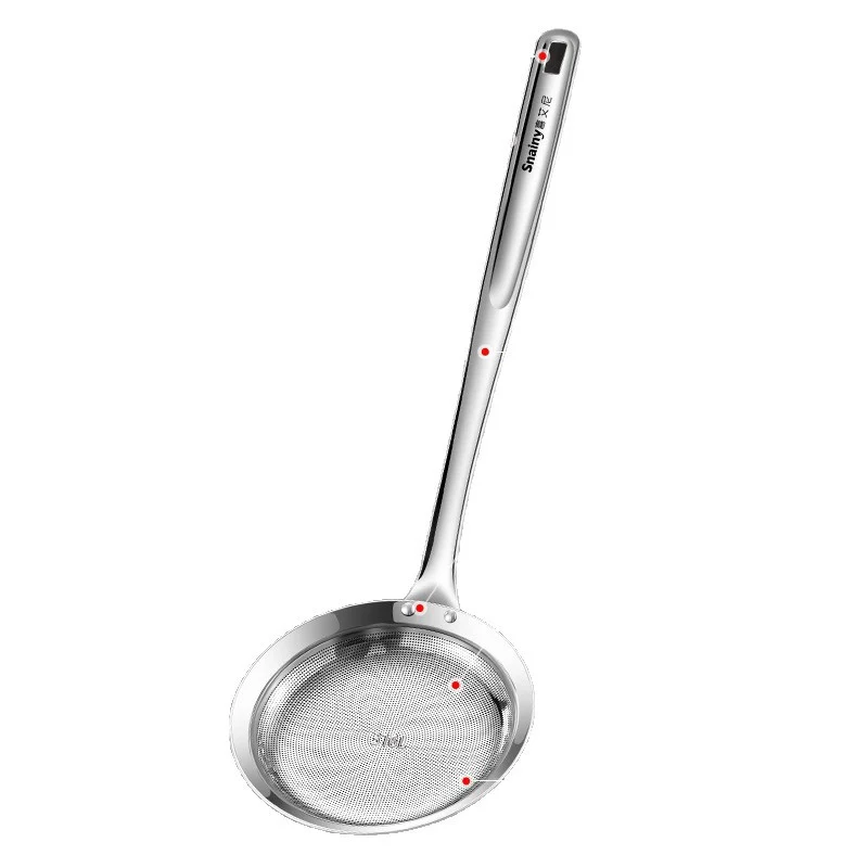 China 316 Stainless Steel Skimmer Ladle, Fine Mesh, for Hot Pot & Foam