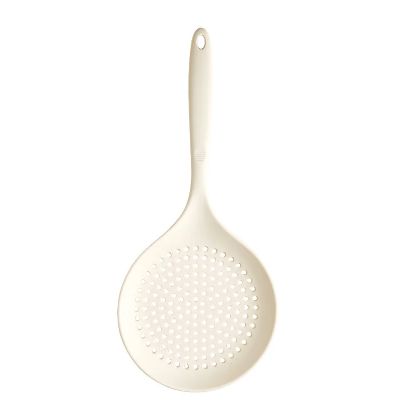 OEM Non-Stick Silicone Strainer Spoon, Large Head, Quick Draining
