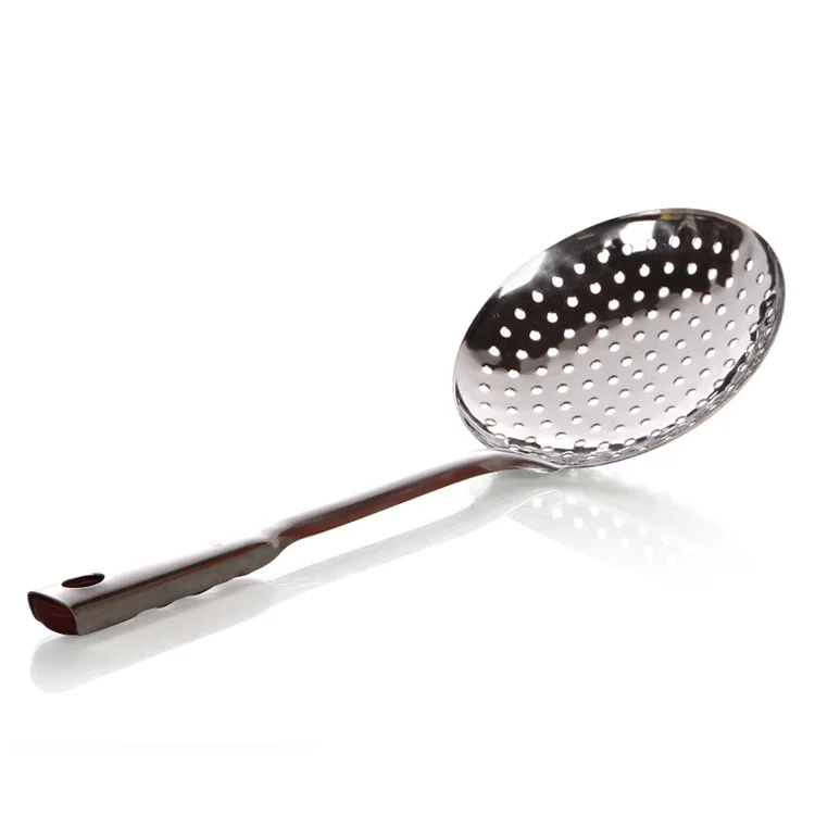 China Food-Grade Stainless Steel Skimmer Ladle, 12-22cm for Kitchen & Commercial Use
