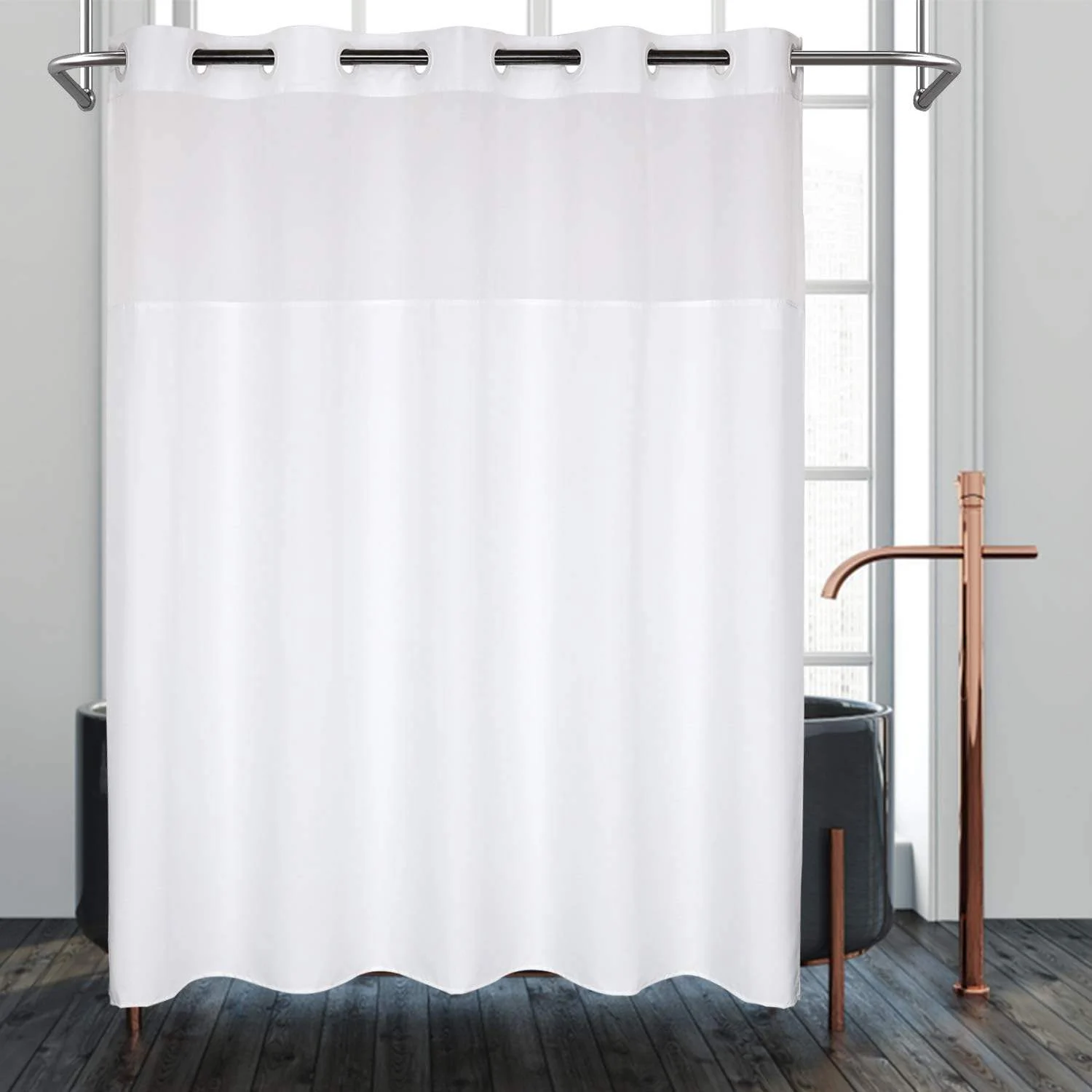 China Manufacturer Supplies Wholesale Custom Luxury Polyester Cotton Hookless Texture Fabric