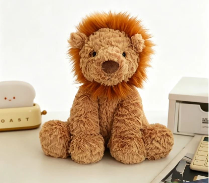 Custom Fluffy Lion Stuffed Animal, China Exporter for Bulk