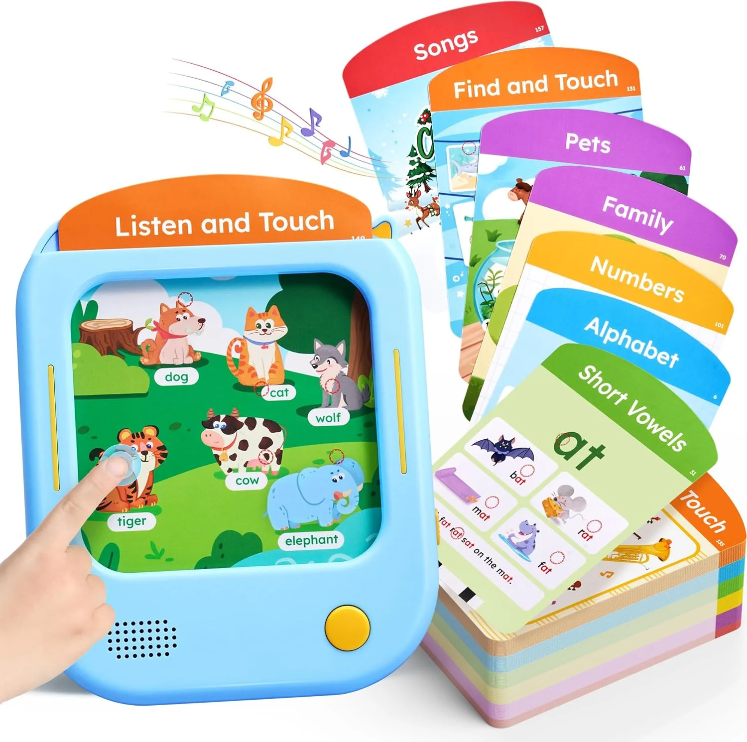 China Kids Phonics Learning Tablet Supplier, Custom Toddler Talking Flash Card Toy