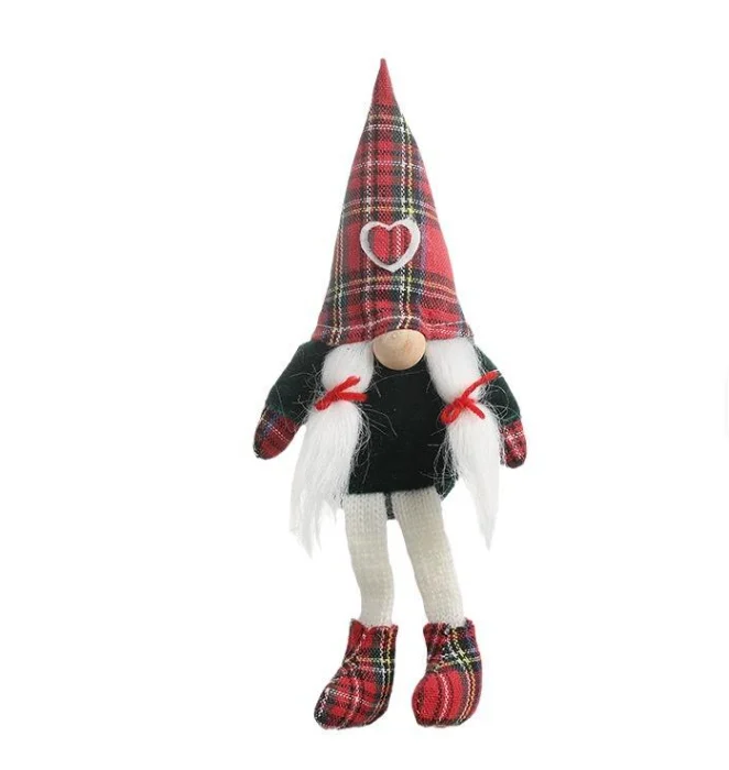 New Fabric Christmas Santa Figurine, China Wholesale Supplier with OEM & Custom Service