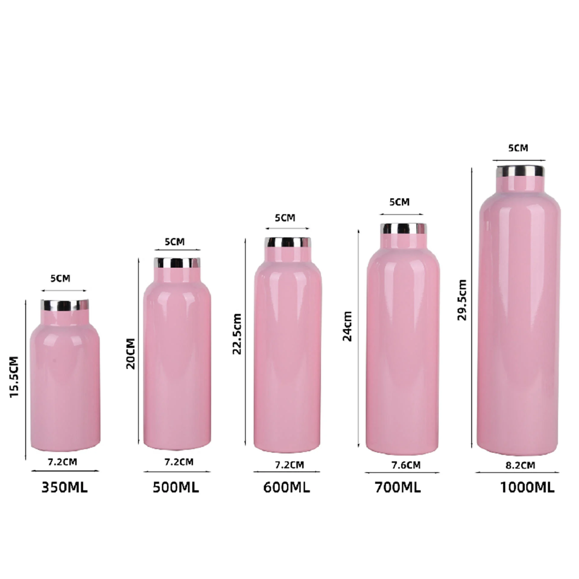 China 304 Stainless Steel Sports Water Bottle, 350-1000ml, Custom Logo