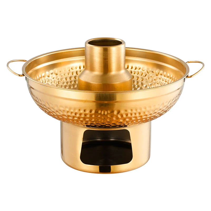 China Supplier Wholesale Multifunctional Stainless Steel Dry Ice Hot Pot