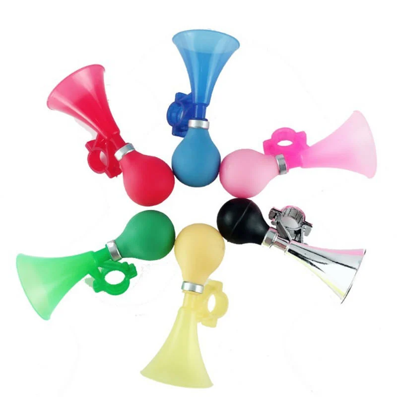 China Supplier Colorful Plastic Bicycle Horn Wholesale OEM Custom