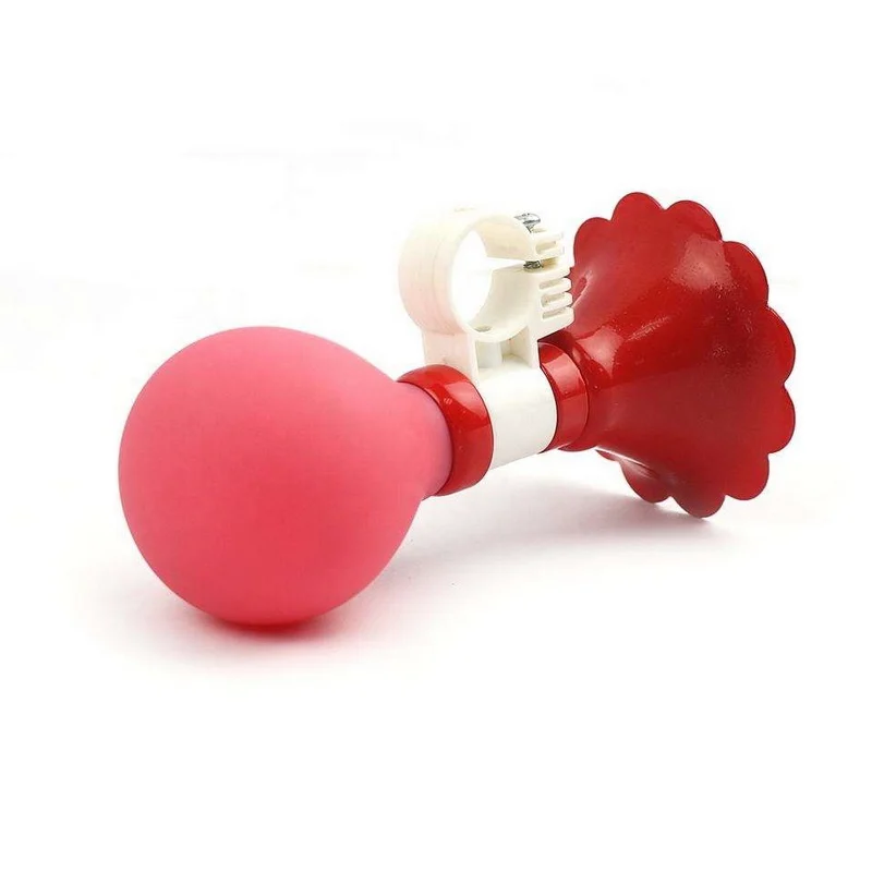 China Supplier Scalloped Plastic Squeeze Bicycle Horn Wholesale OEM Custom