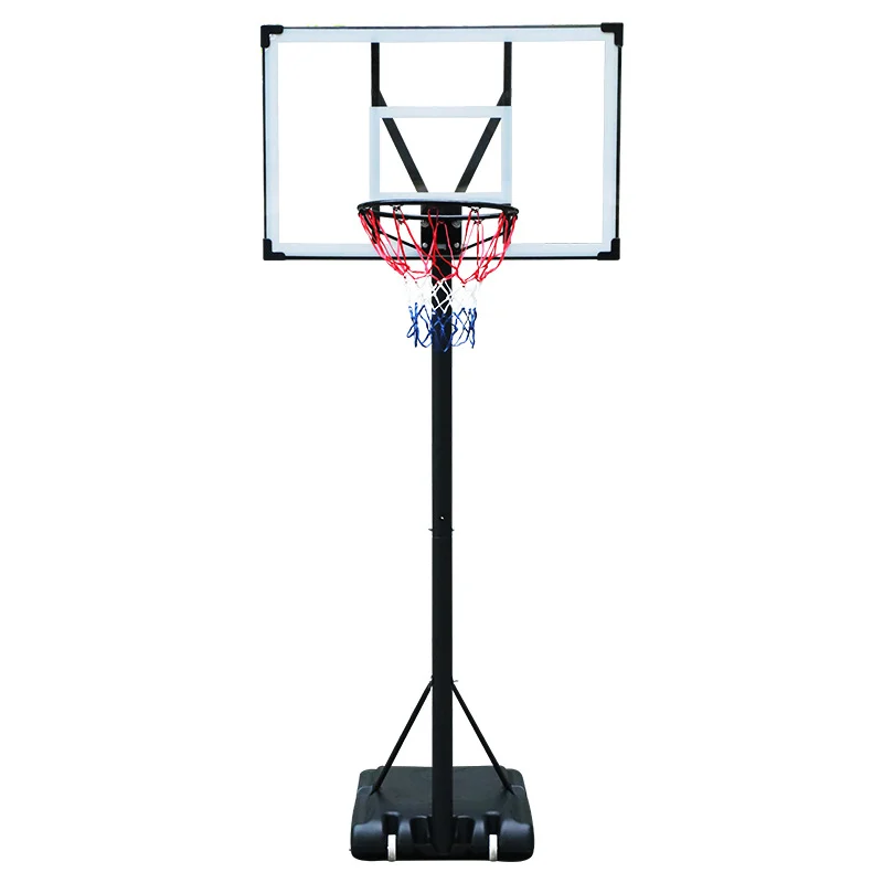 China Supplier Wholesale Movable Height Adjustable Basketball Hoop for Kids & Adult Outdoor Use Exporter