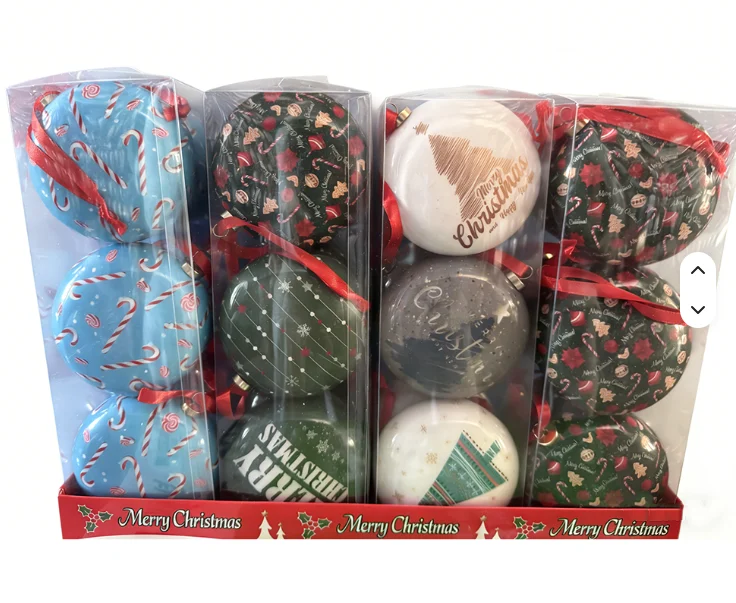 China Wholesale Supplier Handmade Full Color Christmas Balls Custom OEM Xmas Tree Ornaments Exporter